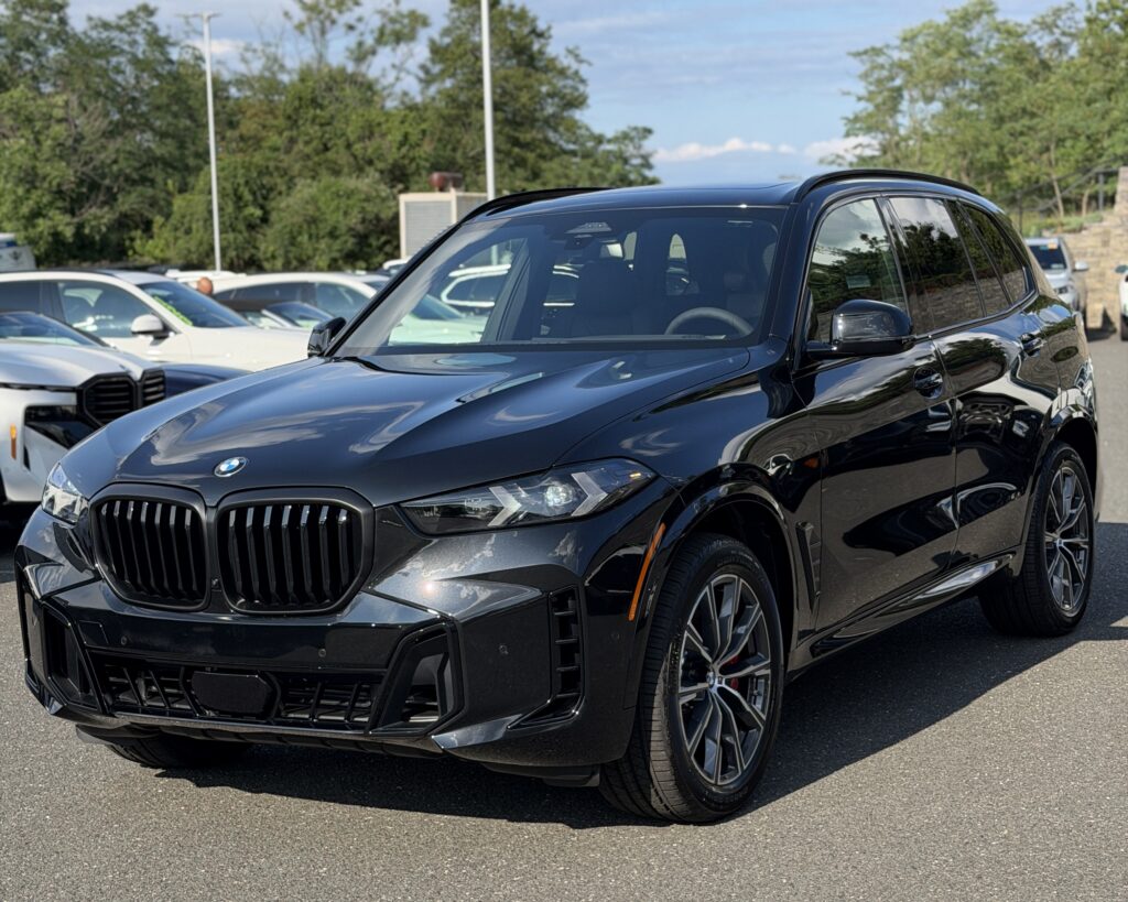 Black BMW X5 leased with zero down