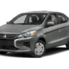 2024 Mitsubishi Mirage CVT Lease NYC Exterior Front